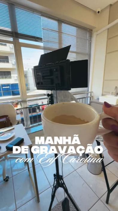 Bastidores de produção de conteúdo